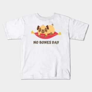 no bones day Kids T-Shirt